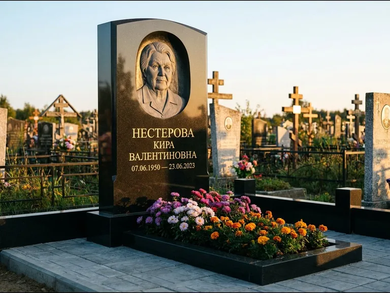 Памятник с барельефом — выполненная работа 12 в Нижневартовске