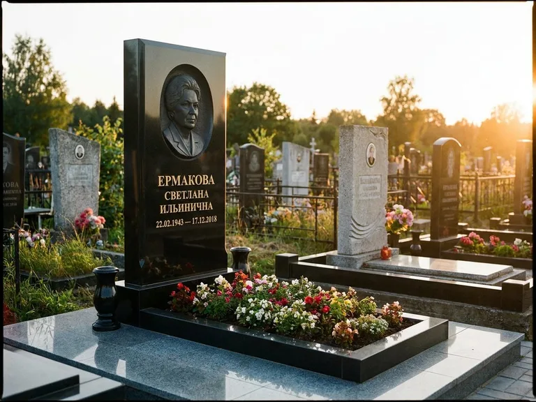 Памятник с барельефом — выполненная работа 18 в Нижневартовске