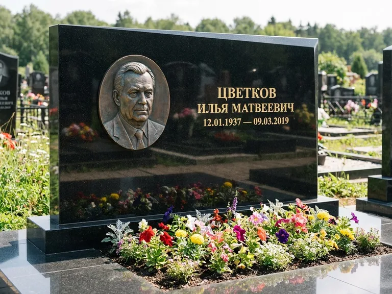 Памятник с барельефом — выполненная работа 33 в Нижневартовске