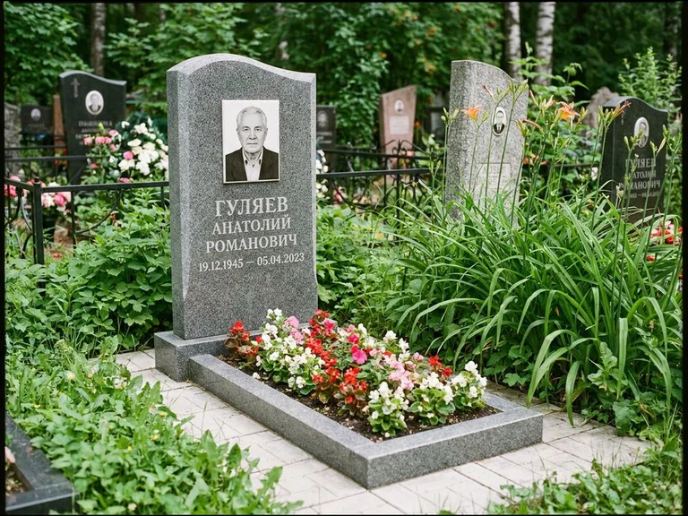 Портрет на керамике осенью в Нижневартовске