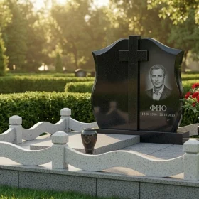 Православный гранитный памятник ПН490