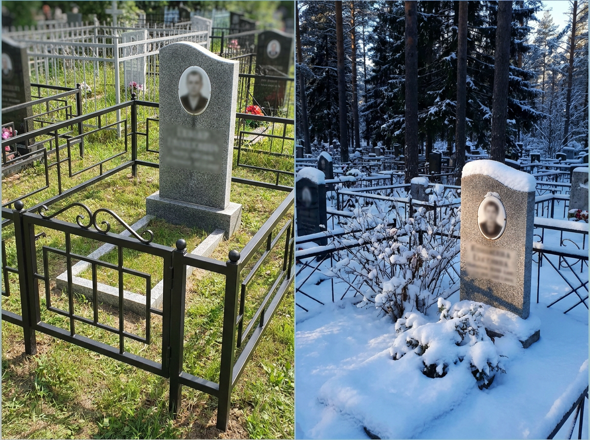 Установка ограды в Нижневартовске — пример 4